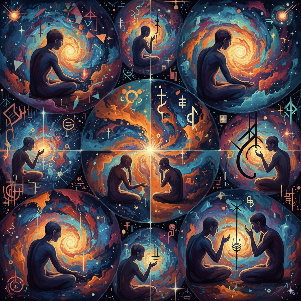 Multiple observers creating reality through observation